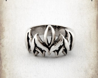 Bague médiévale Marcus- Argent sterling 925