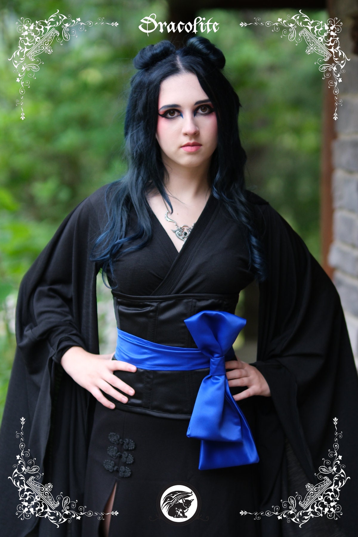 Michiko waist cincher - Medieval clothing for woman, LARP costume and nobility cosplay