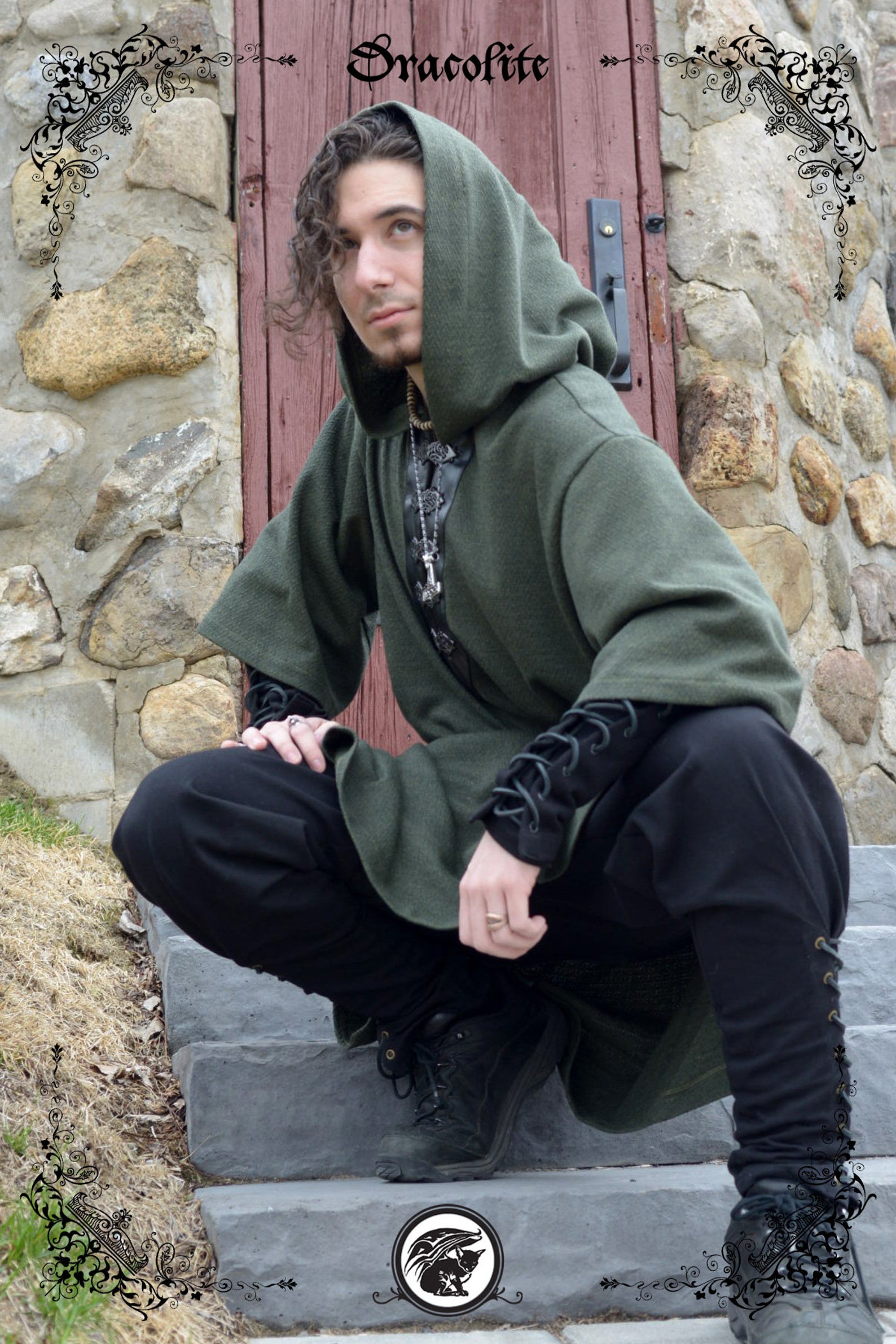 Viking tunic medieval clothing Celtic tunic for men LARP | Etsy