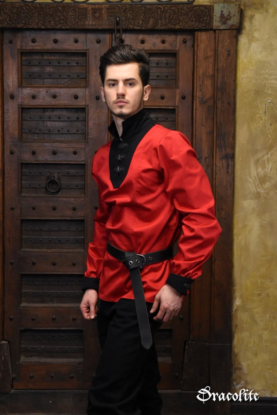 Buy Rollo Shirt Medieval Clothing Men LARP Costume and Online Etsy