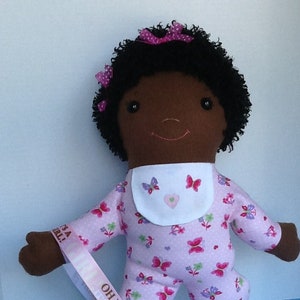 Easy Cloth Rag Doll PDF Pattern Sleepyhead 15&quot; Rag Doll Pattern- Easy Beginner PDF Sewing Patterns by Peekaboo Porch