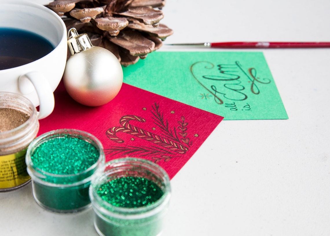 Printable Advent Calendar Kit Blank Miniature Coloring Page - Etsy