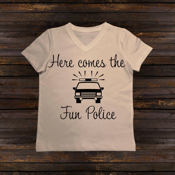 fun police t shirt