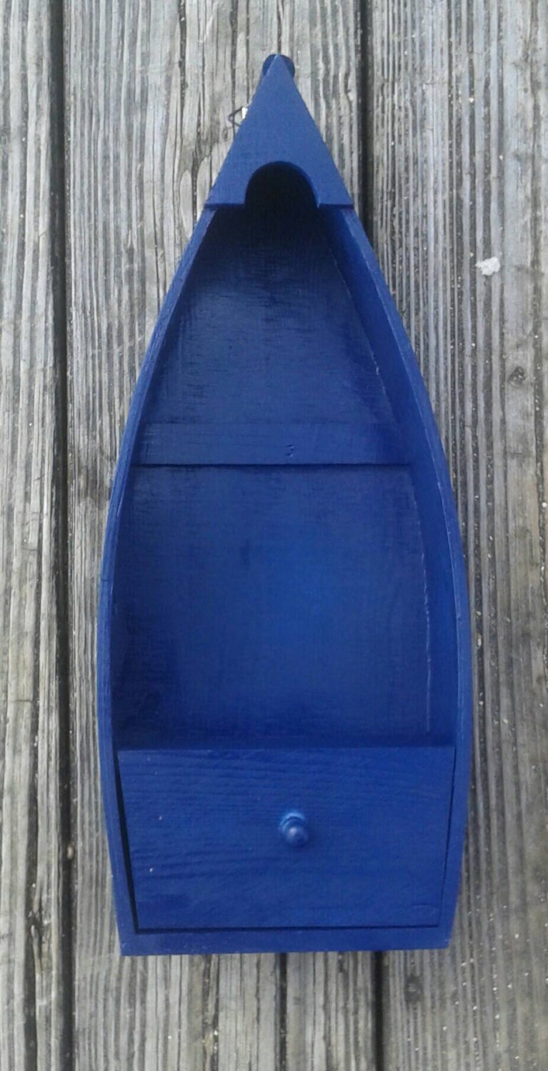 Nautical shelfBoat ShelfHanging nautical wall shelfNavy Etsy