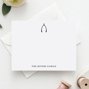 Wishbone Stationery | Thanksgiving Gifts | Thanksgiving Cards | Personalized Stationery | Thanksgiving Stationary | Wishbone Gift