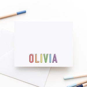 Personalized Stationery Set: Kids' Pen Pal Notes