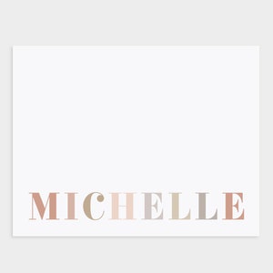 Personalized Stationery | Neutral Color Stationary | Neutral Color Palette | Modern Stationary | Elegant Stationary | Thank You Cards [S46]