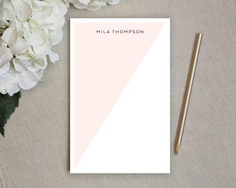 Personalized Notepad | Family Notepad | Couples Notepad | Personalized Stationery | Modern Stationary | New Job Gift | Modern Notepad