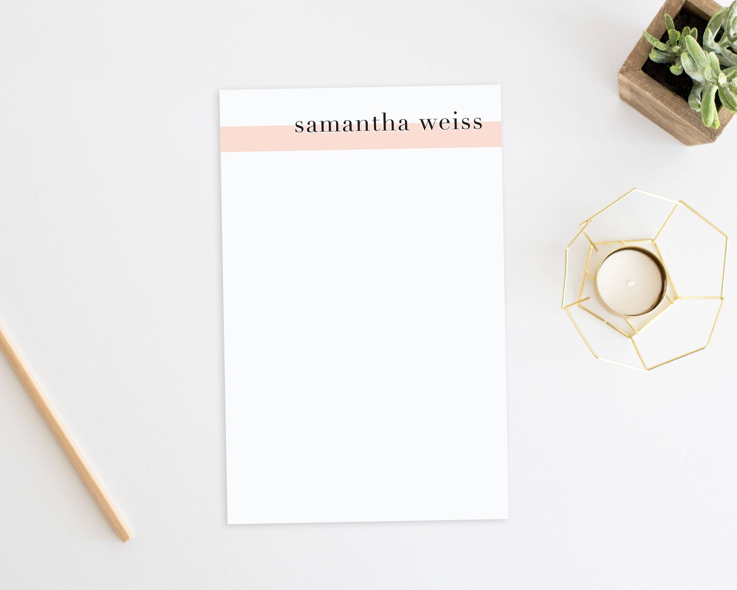 personalized notepad personalized note pad family notepad etsy