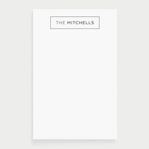 Personalized Notepad | Personalized Note Pad | Family Notepad | Professional Notepad | Personalized Stationery| Corporate Stationery [N44]