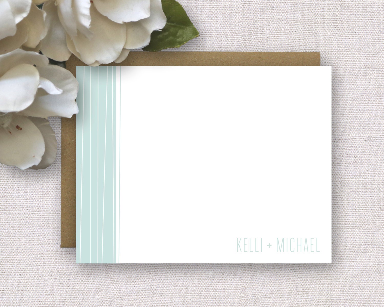 Personalized Stationery. Personalized Couples / Family Etsy