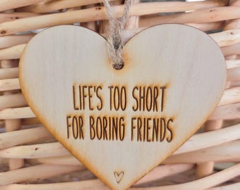 Girls Trip Swag, Gift Tags, Personalized Gift Tags for Best Friends, Life's Too Short for Borking Friends, Fun Gift for Friends