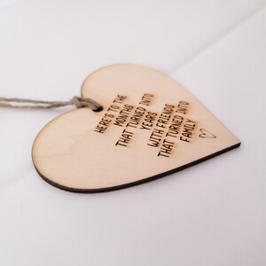 Best Friend Friendship Ornament Here's to the Months That Turned Into ...