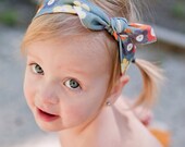 Knot headband, baby knot headband, organic baby headband, baby girl headband, floral headband, baby girl, toddler, child,