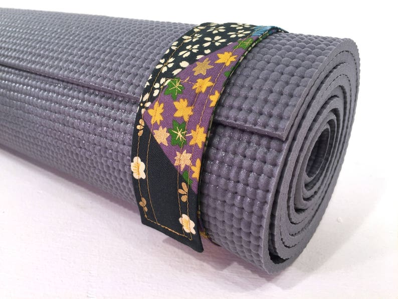 stocking stuffers Yoga Mat Strap yogi gift yoga accessories yoga gifts minimalist yogi yogini gift yoga mat accessories Quilt Fabric