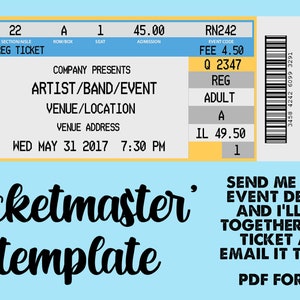 ticketmaster ticket creator ticketmaster ticket creator