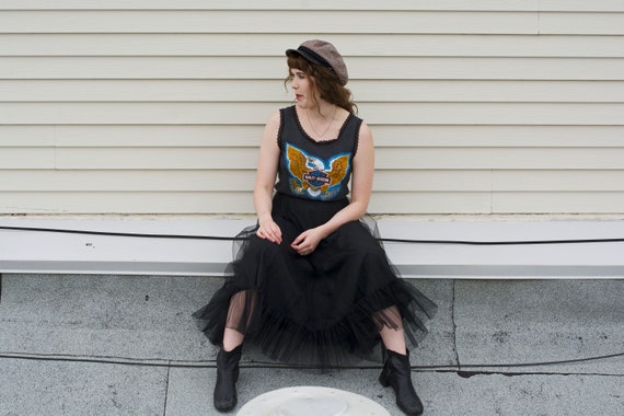 Black Tulle Skirt