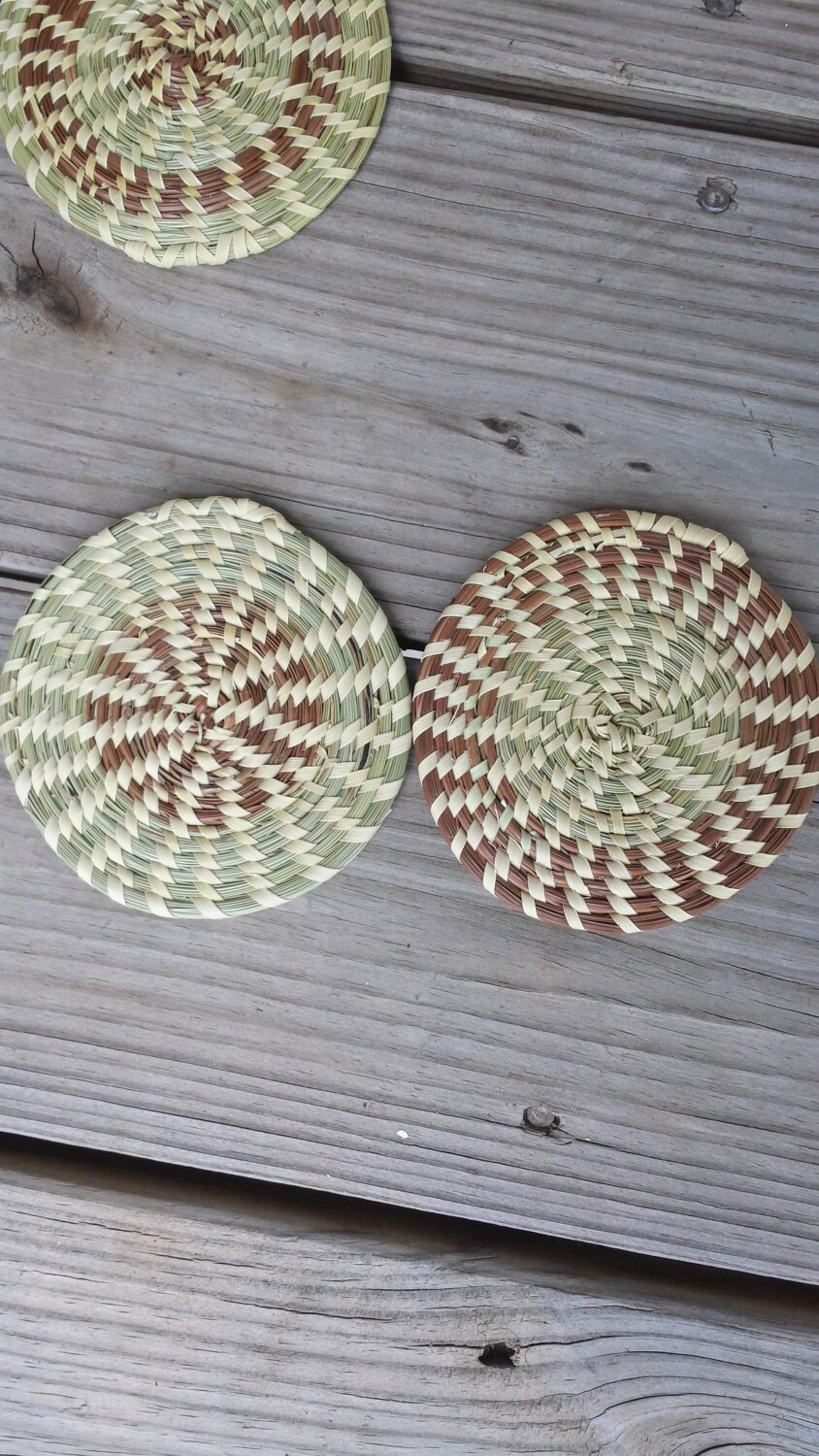 Sweetgrass Drink Coasters Etsy