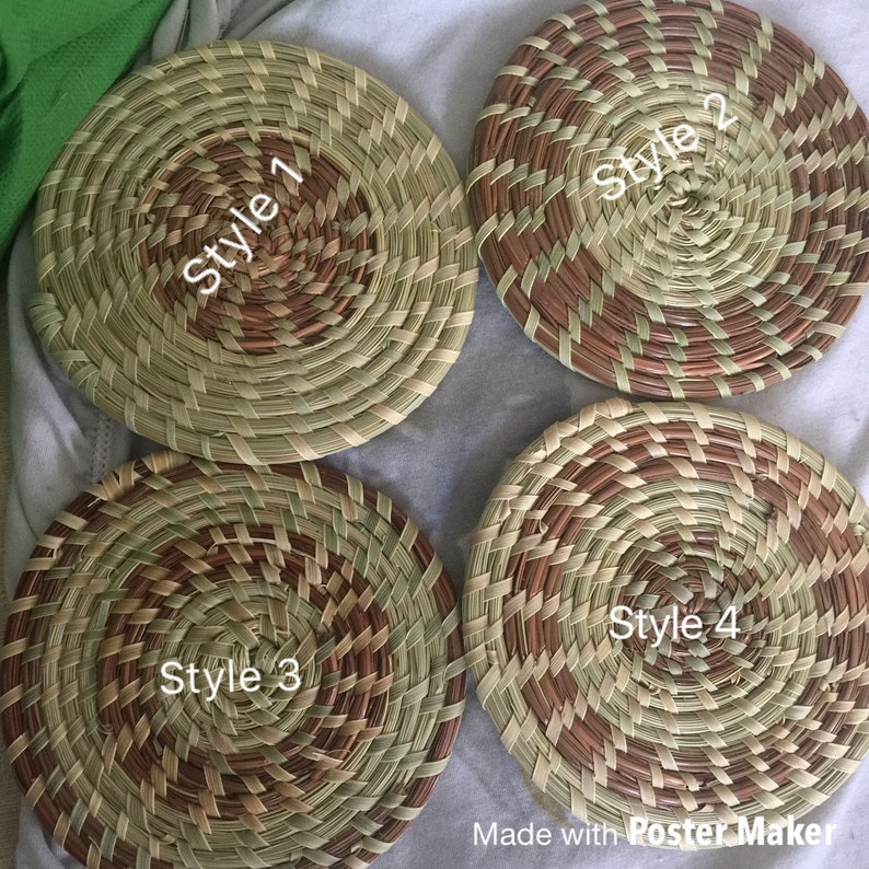 Sweetgrass Drink Coasters Etsy