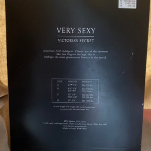 Victorias Secret Very Sexy Nude Fishnet Stockings Pantyhose , NIB Late