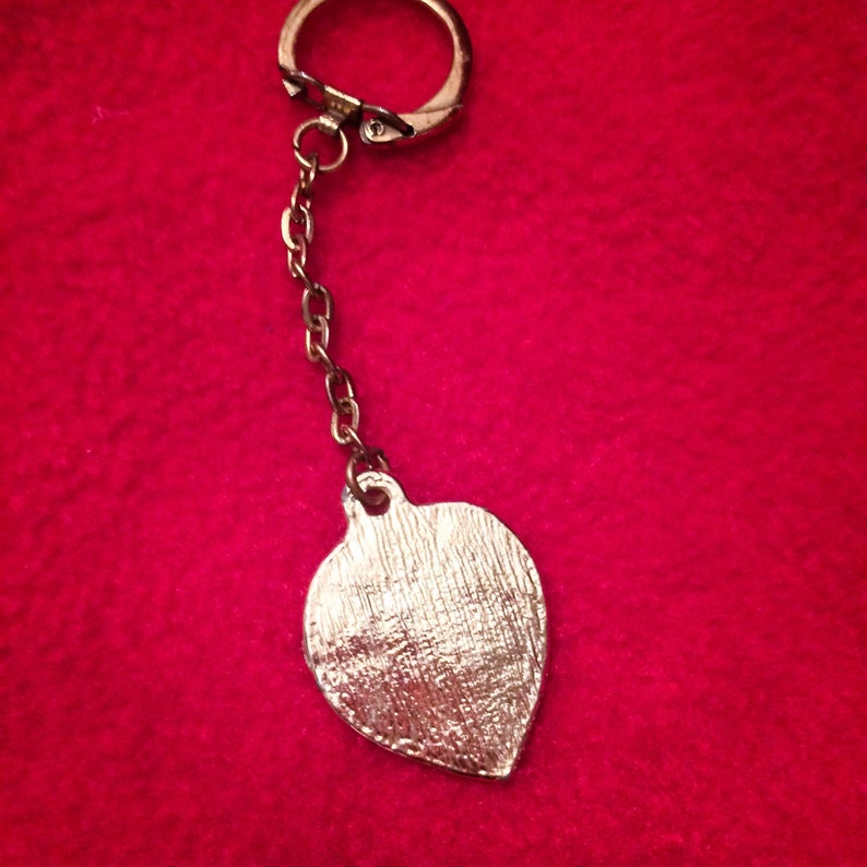 Vintage Cutty Gold Tone SHALOM Key Ring Chain