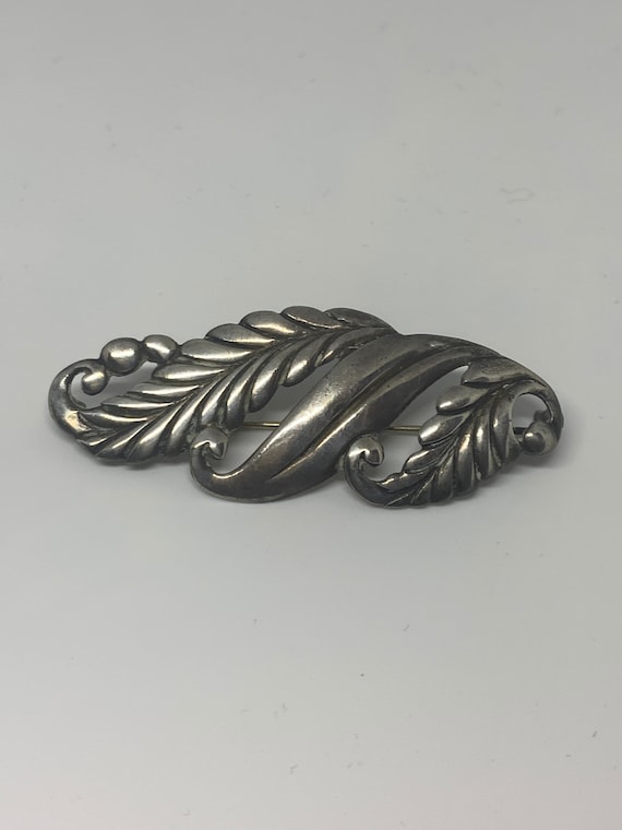 Vintage Sterling Silver Art Deco Unisex Lapel Pin, Trending Fashion must have!