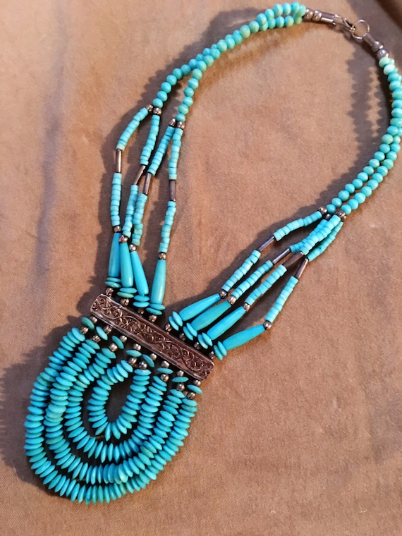 Vintage Statement sized costume southwestern Nati… - image 2