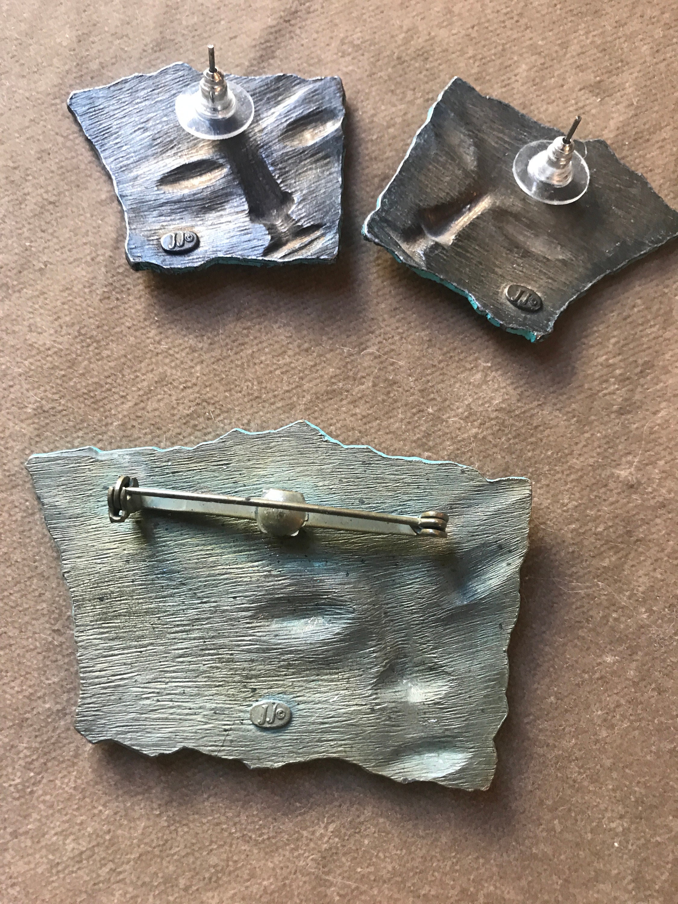 JJ" Gioielli Jonette Argento Peltro RANA DANZANTE #3 Spilla Tack - Foto 6