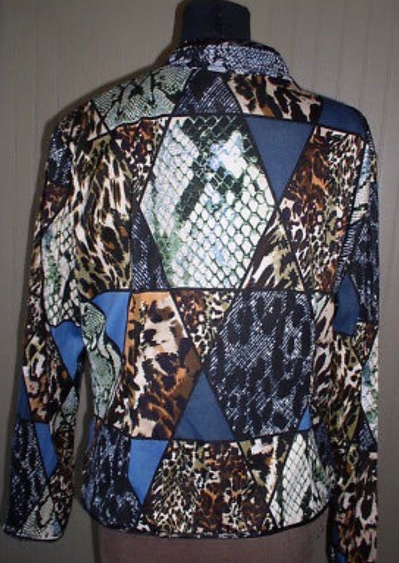 Alberto Makali Leopard Patchwork Jacket, Mod Rave… - image 9