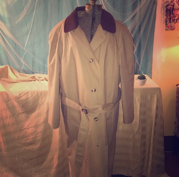 GANT Classic Designer Trench Coat, Super Cool Bladerunner Vintage Fashion Statement! good investment wardrobe piece!