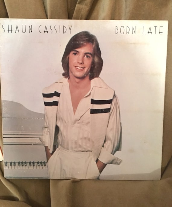 My own tween idol Shaun Cassidy Born late vinyl LP album complete with song reviews