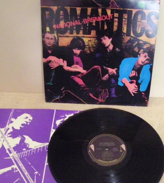 The Romantics National Breakout 12" LP New Wave Music Vinyl Record