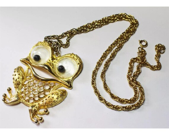Rare Hard to Find Vintage Signed JJ Googly Jiggly Big Eye