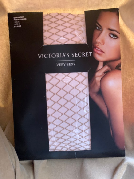 Victorias Secret Very Sexy Nude Fishnet Stockings Pan… - Gem