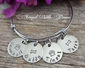 MOTHERS DAY GIFT FROM THE DOG BEST DOG MUM PAW CHARM BRACELET BIRTHDAY CARD bag