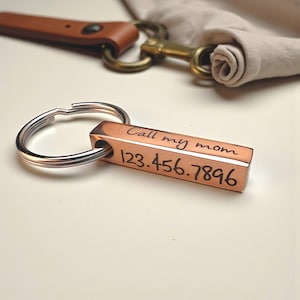 Personalized Pet Tag Stainless Steel 4-Sided  Bar - Laser Engraved for Your Pet
