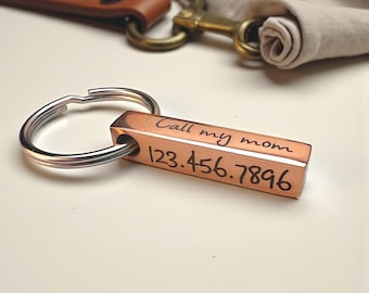 Personalized Pet Tag Stainless Steel 4-Sided  Bar - Laser Engraved for Your Pet