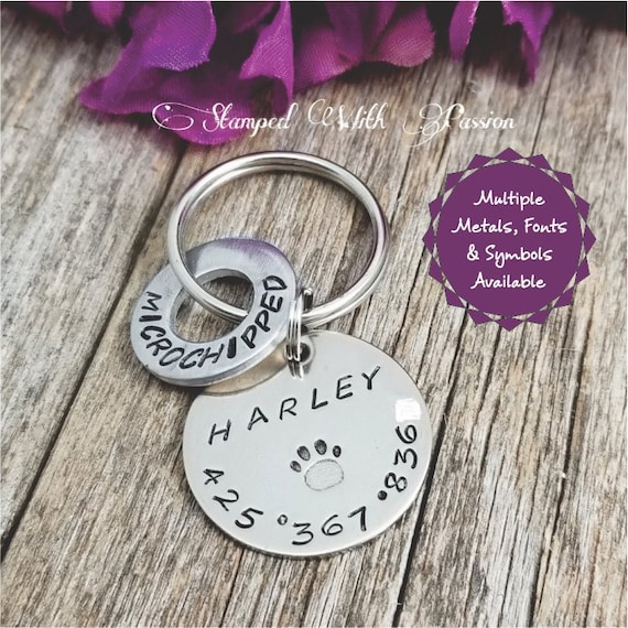 etsy dog tag