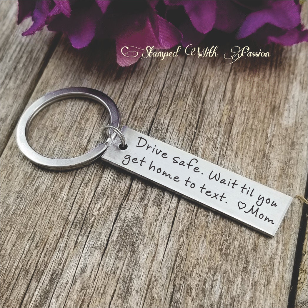 a keychain made from high-quality material engrave message is the best valentine gift for your boyfriend