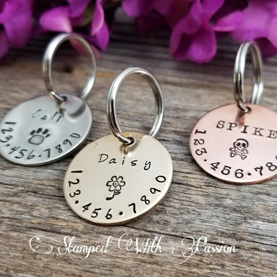 etsy dog tag