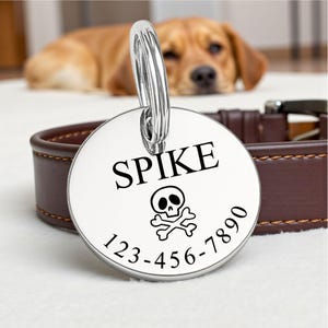 Personalized Pet Tag • Custom Dog Tag • Cat Tag Cat Collar Tag • Cat ID Tag• Dog ID Tag • Dog Name Tag afbeelding 5