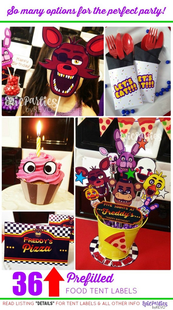 DIY- Five Nights at Freddy's Birthday Party!! 