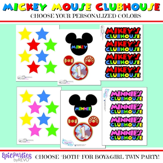 Mickey Mouse Clubhouse /"Oh Toodle/" banner Free shipping USA