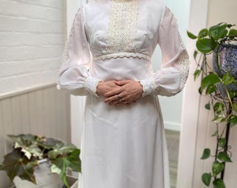 Vintage 1960's Ricky Richards Wedding Dress size XS/S