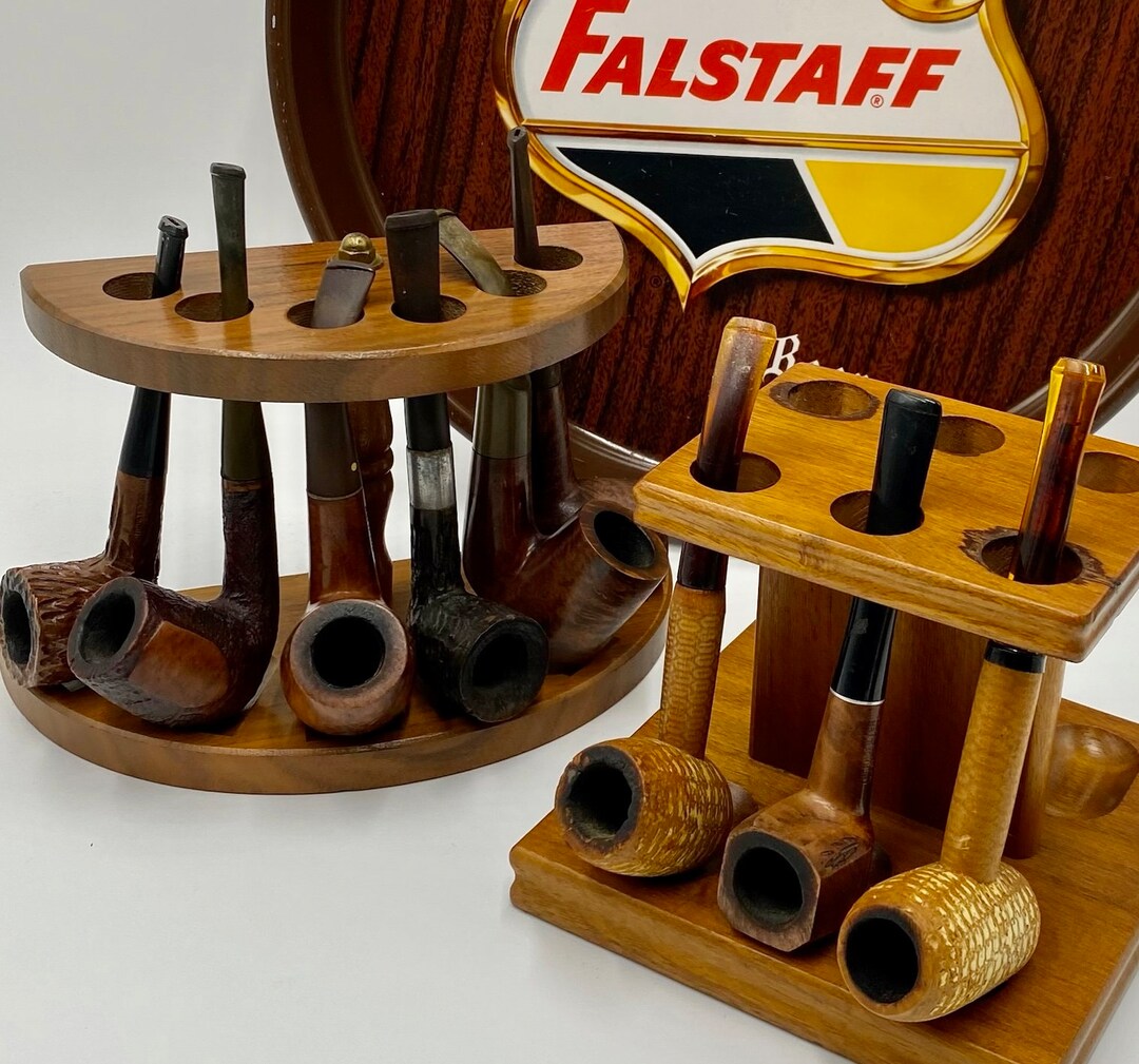 Vintage Collectible Estate Pipes Smoker's Pipes Tobacciana Sophisticated Smoker Detective Pipe