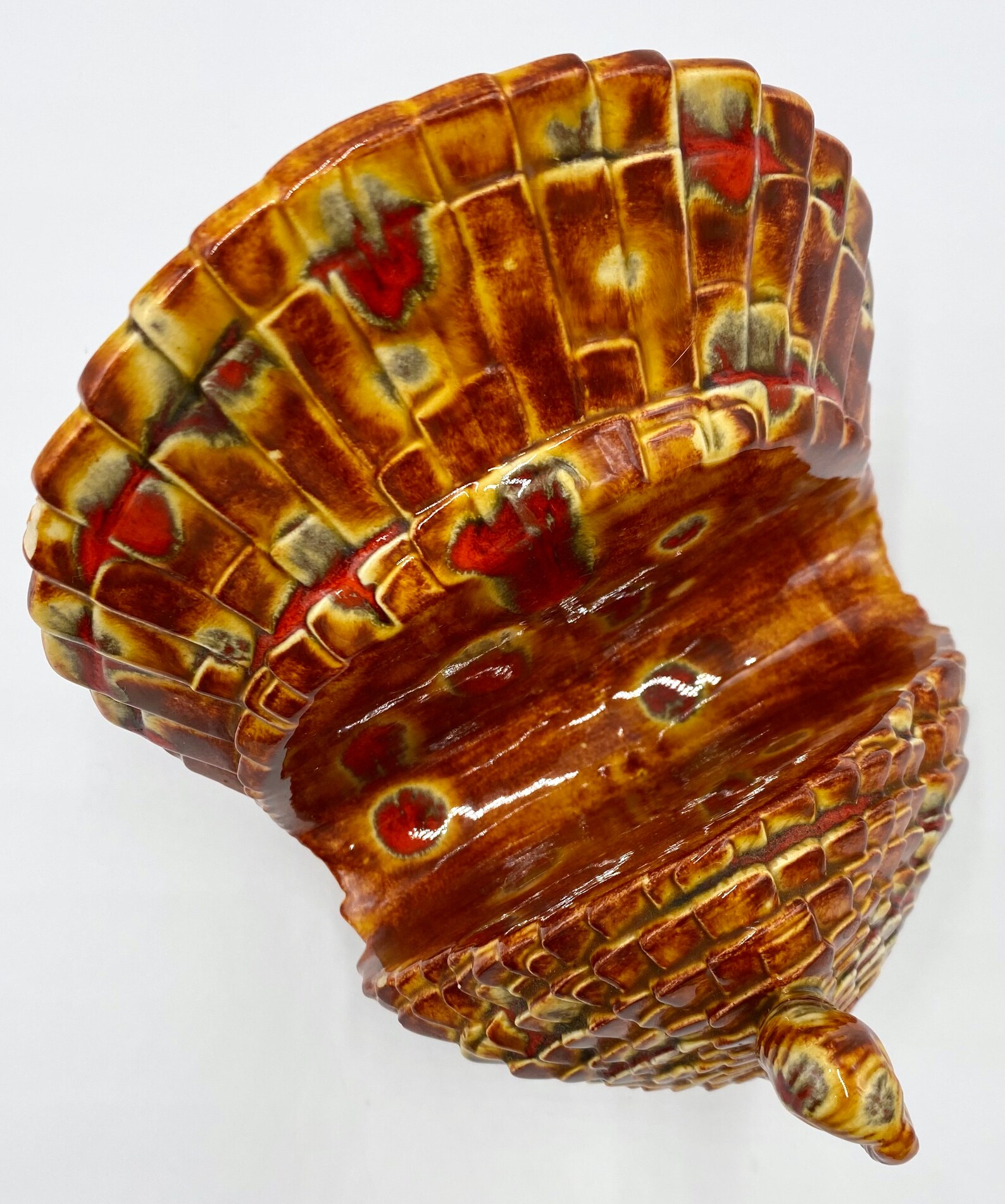 Vintage Ceramic Turkey Napkin Holder Retro Mid Century Etsy