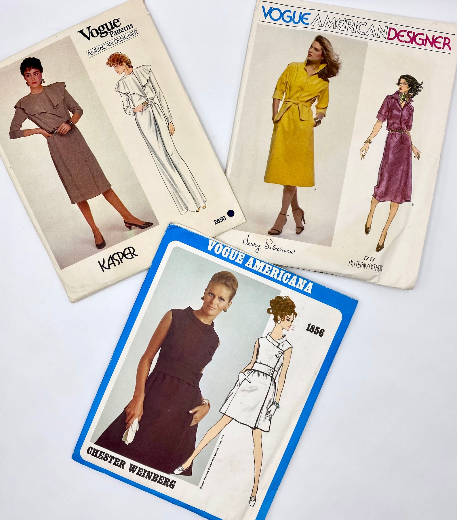 Vintage Designer Sewing Patterns | Vogue Pattern Service | Renata ...