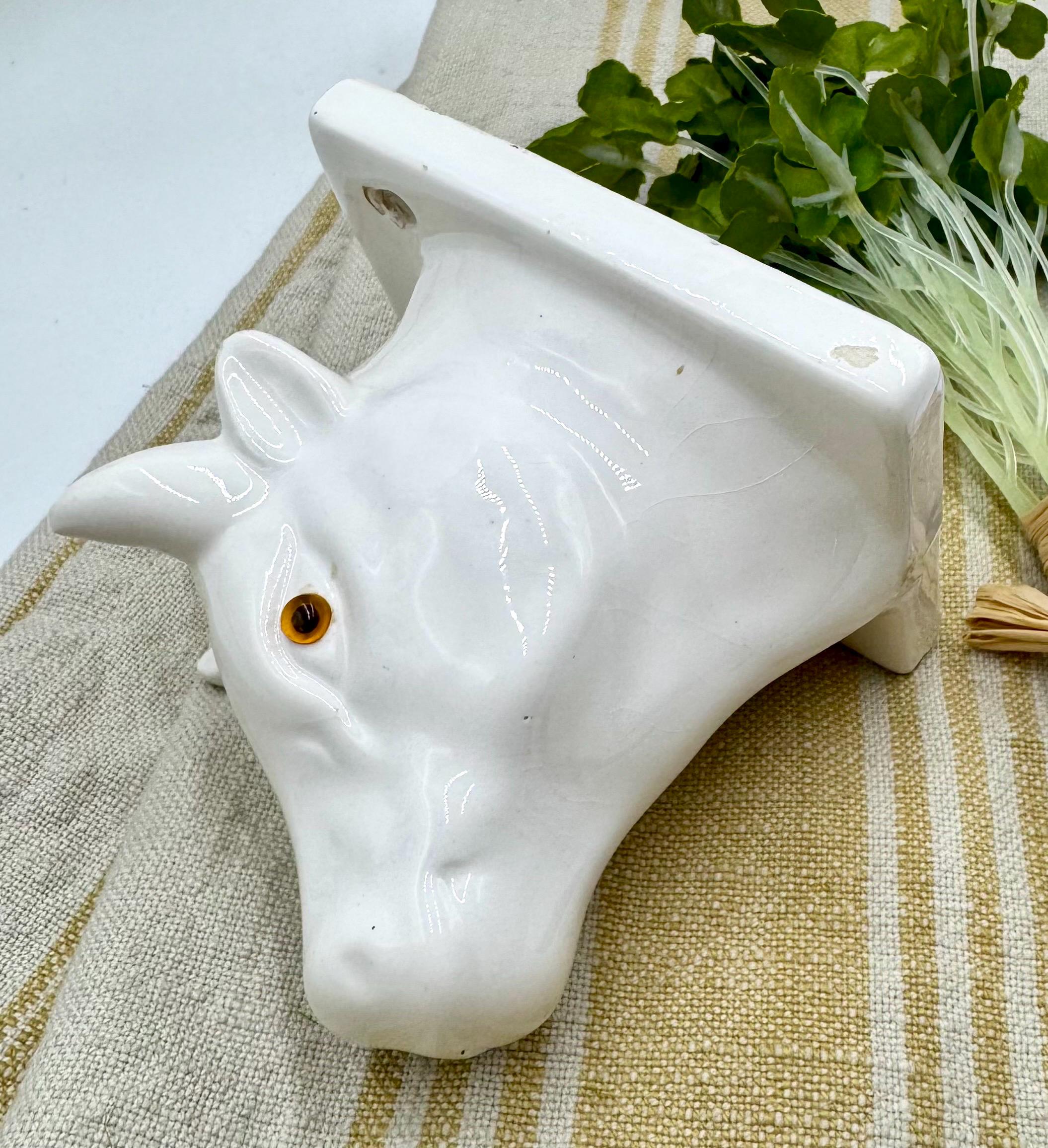 Ceramic Cow Head - Etsy