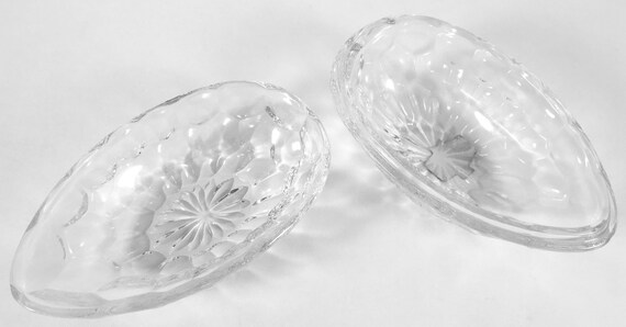 Sweet Vintage Clear Glass | Cut Crystal | Pressed… - image 4