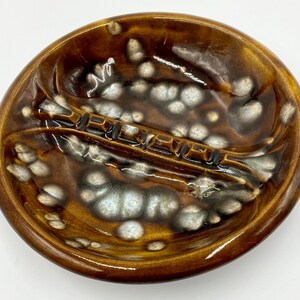 Large Retro Ashtray | Ceramic Pottery Ashtray | Cigar Ashtray | Cigarette Ashtray | Mid Century Modern Ashtray Decor for Home Patio Deck